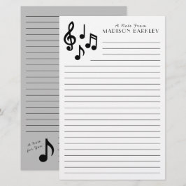 Papelería Profesor de Música Nota Musical