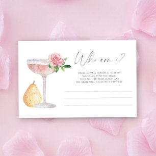 Papelería Prosecco - ¿Quién soy yo? juego para la fiesta de
