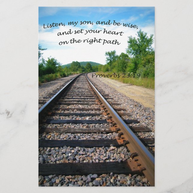 Papelería Proverbios 23:19 (Anverso)