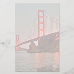 Papelería Puente Golden Gate al sol abajo