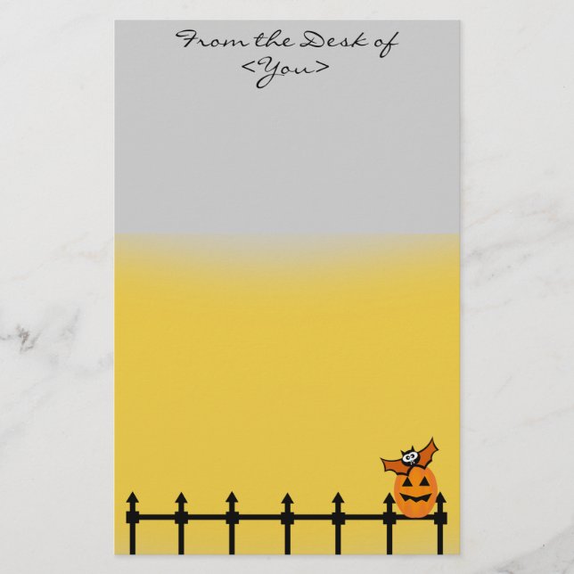 Papelería Puerta de Halloween (Anverso)