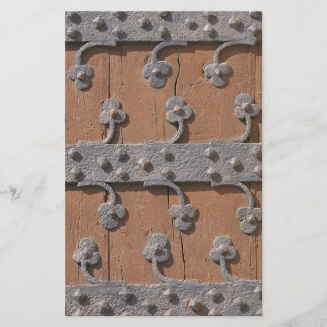 Papelería Puerta gótica medieval (Anverso)