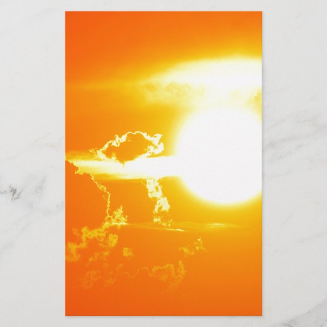 Papelería puesta de sol 3 (Anverso)