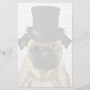 Papelería Pug, hebilla formal y Gorra