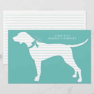 Papelería Puntero Perro Cachorro Inglés Setenta