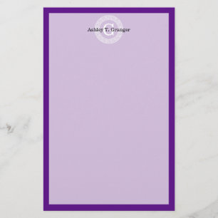Papelería Purple Whats Crónica Griega Marco De Rand Monogram