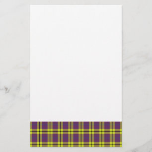 Papelería Púrpura y amarillo