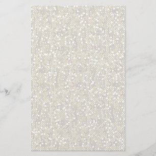 Papelería Purpurina blanco llano del confeti