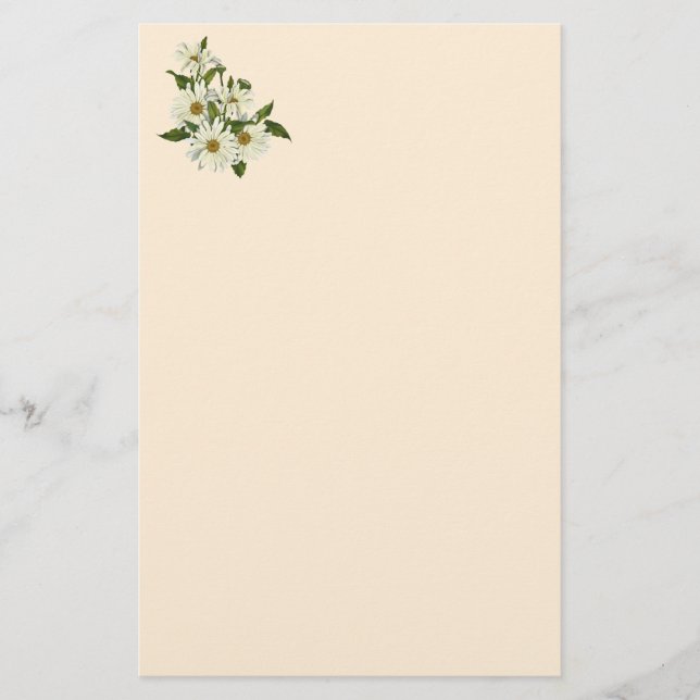 Papelería Racimo de la margarita (Anverso)