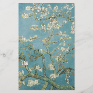Papelería Ramas de Vincent van Gogh del árbol de almendra