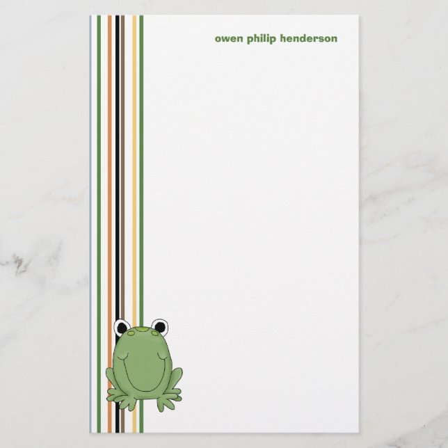 Papelería Rana • Efectos de escritorio (Anverso)