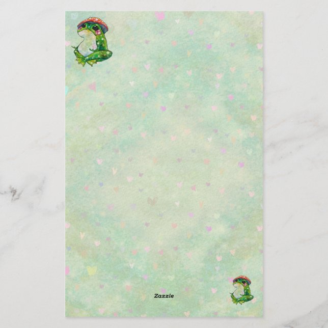 Papelería Rana llamada Clover (Reverso)