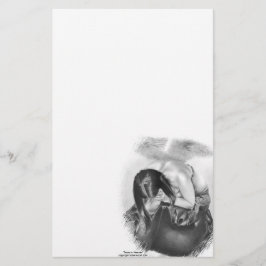 Papelería Rasgones en efectos de escritorio del cielo