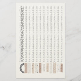 Papelería Rastreador de Hábitos de Escrituras de Rocas de Fi