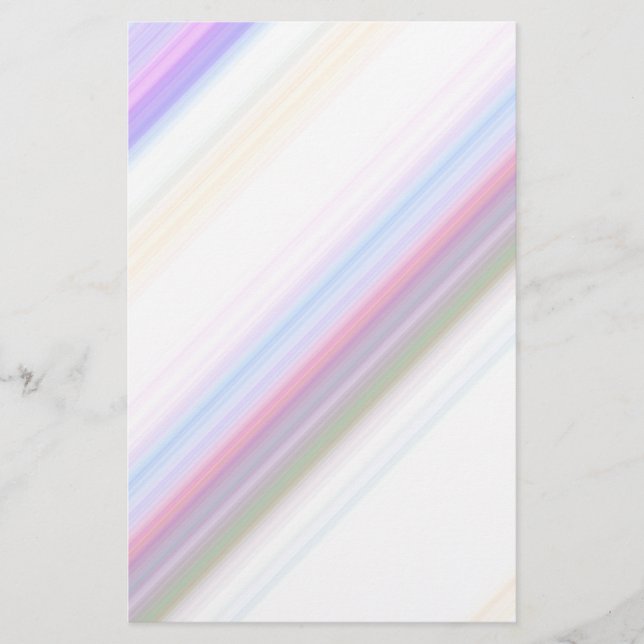 Papelería Rayas Pastel (Anverso)
