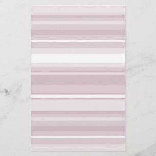 Papelería rayas rosadas de cuarzo Rosa