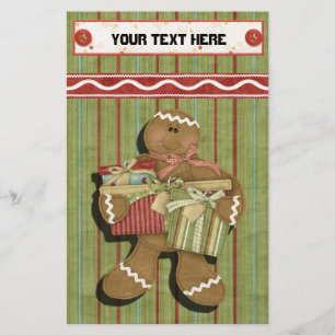 Papelería Receta de Gingerbread Holidays Binder-Divider