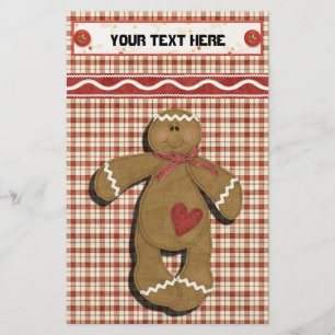 Papelería Receta de Gingerbread Holidays Binder-Divider