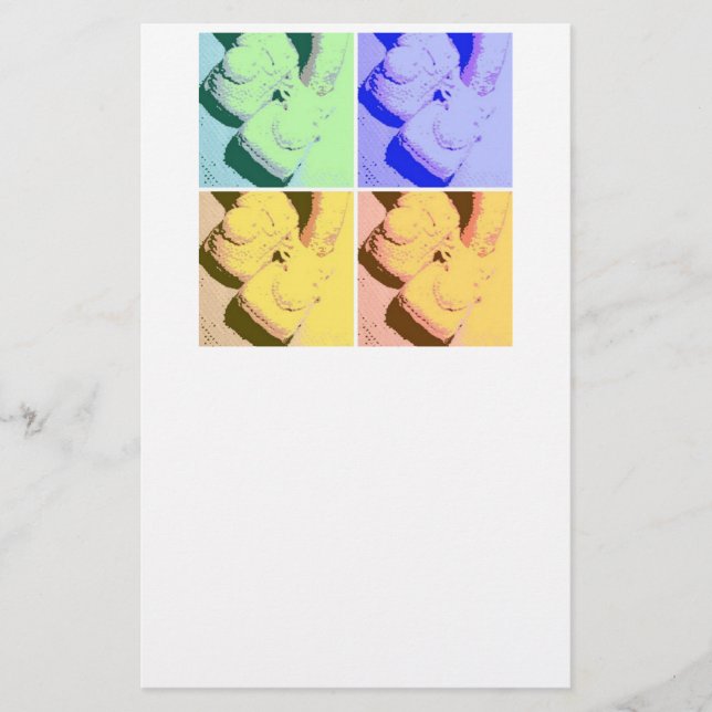 Papelería Recién nacido/Invitación (Anverso)