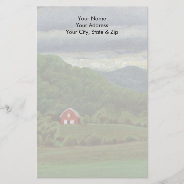 Papelería Red Barn (Anverso)