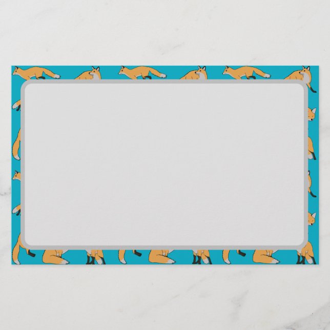 Papelería Red Foxes (Anverso)