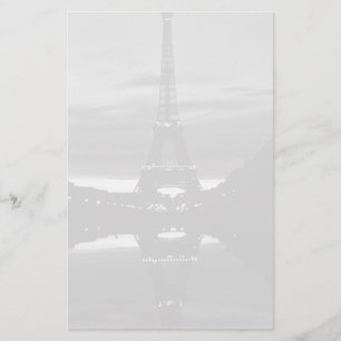 Papelería Reflejo de la torre Eiffel de la Francia de la Vin