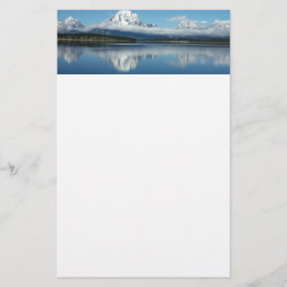 Papelería Reflejo del Monte Moran en Grand Teton