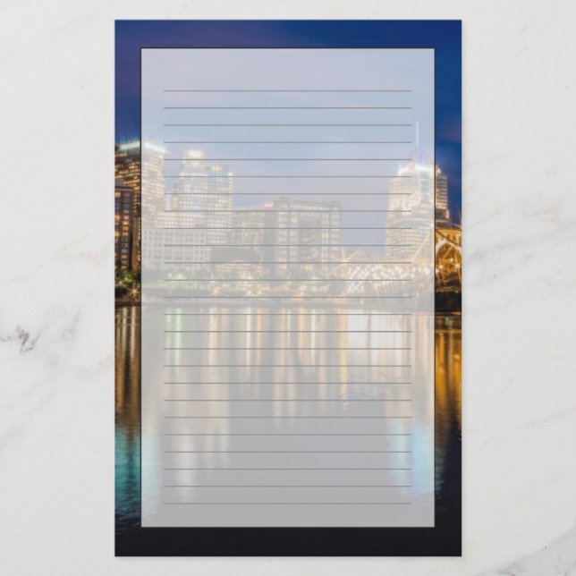 Papelería Reflexiones de Pittsburgh (Anverso)