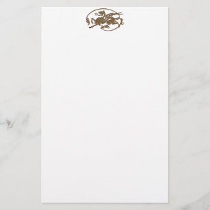 Papelería Regalo de diseño de arte antiguo de Dragón medieva