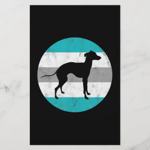 Papelería regalo de galgo italiano hombres chicas hombres