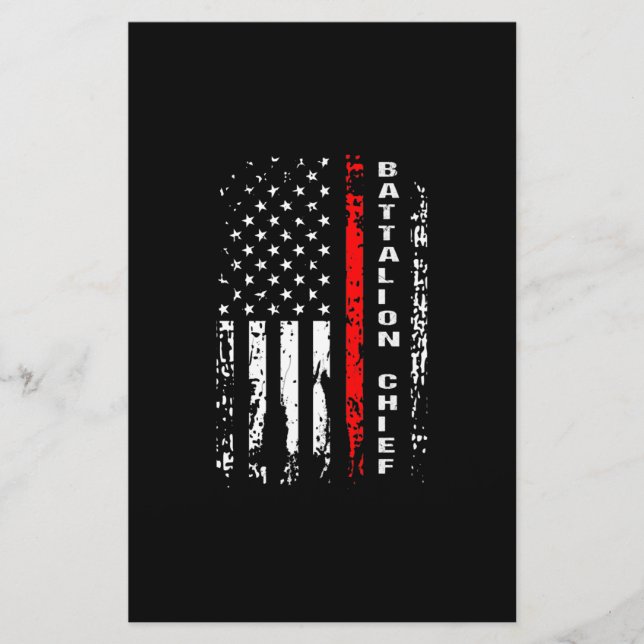 Papelería Regalo del Jefe de Batallón del Batallón (Anverso)