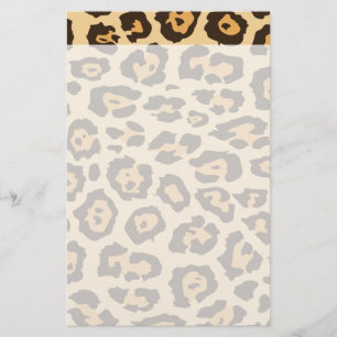 Papelería Regalos frescos del modelo del estampado leopardo