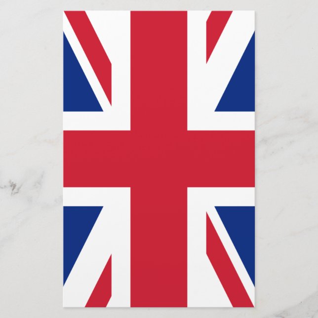 Papelería Reino Unido (Bandera Británica) (Union Jack) (Rein (Anverso)
