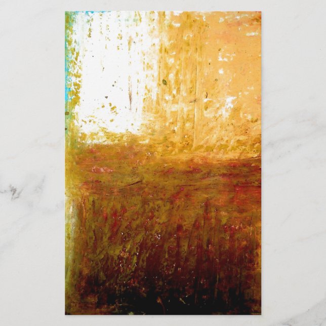 Papelería Resumen de color marrón amarillo (Anverso)