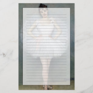 Papelería Retrato de una bailarina joven