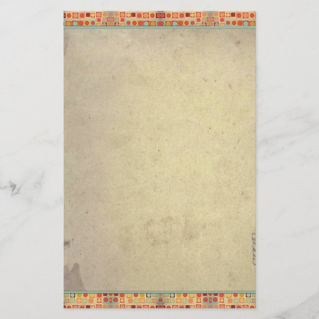Papelería Retro reciclado de vintage (Anverso)