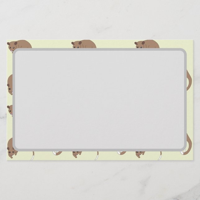 Papelería Ring Tail Possums (Anverso)