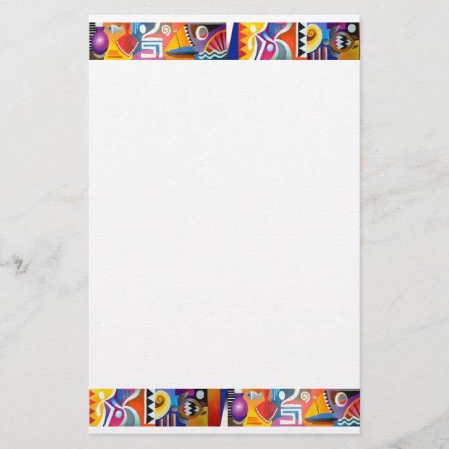 PAPELERÍA "RITMOS DE FIJI " (Anverso)