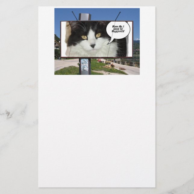 Papelería Rod Blagojevich (Anverso)