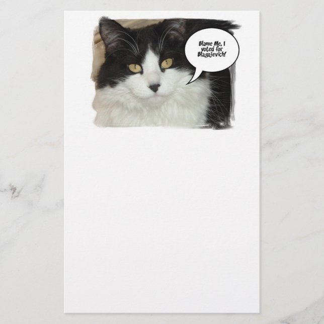 Papelería Rod Blagojevich (Anverso)