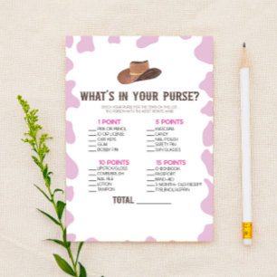 Papelería Rodeo de Cowgirl ¿Qué hay en el juego de Baby Show