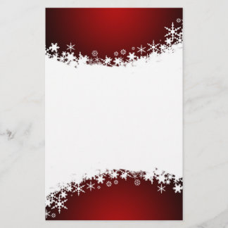 Papelería Rojo con los efectos de escritorio blancos del
