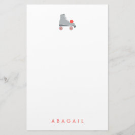 Papelería Roller Skate - Coral