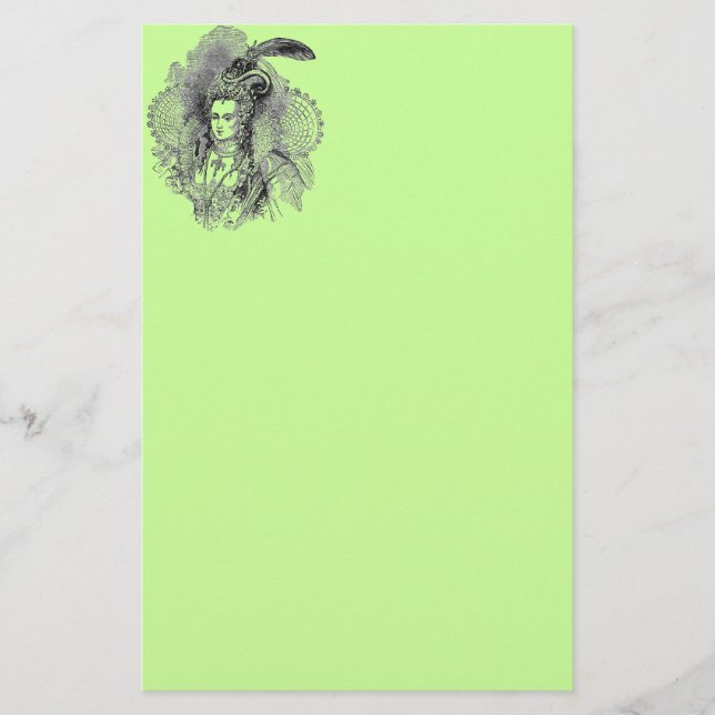 Papelería Ropa isabelina (Anverso)