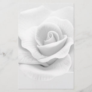 Papelería Rosa blanca