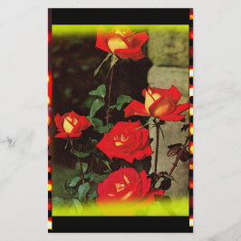 Papelería Rosa de cosecha