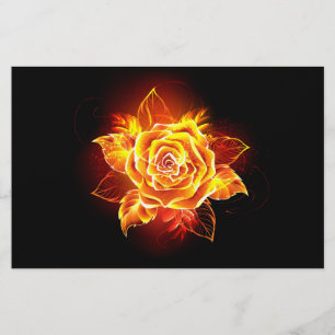 Papelería Rosa de incendios en auge