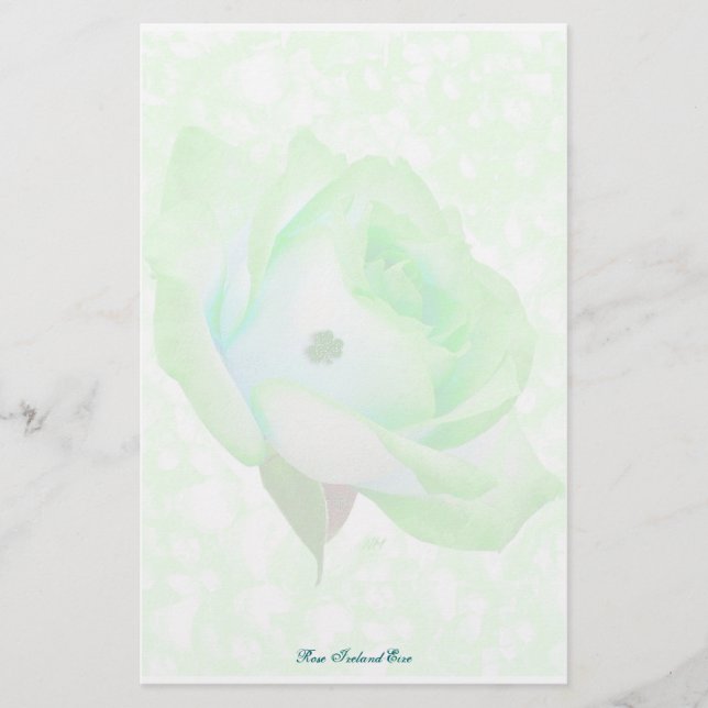 Papelería ¡Rosa de Irlanda! (Anverso)