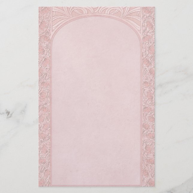 Papelería Rosa Deco - Estacionería (Anverso)