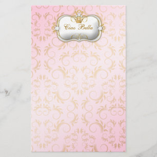 Papelería Rosa divino de oro de 311 Ciao Bella